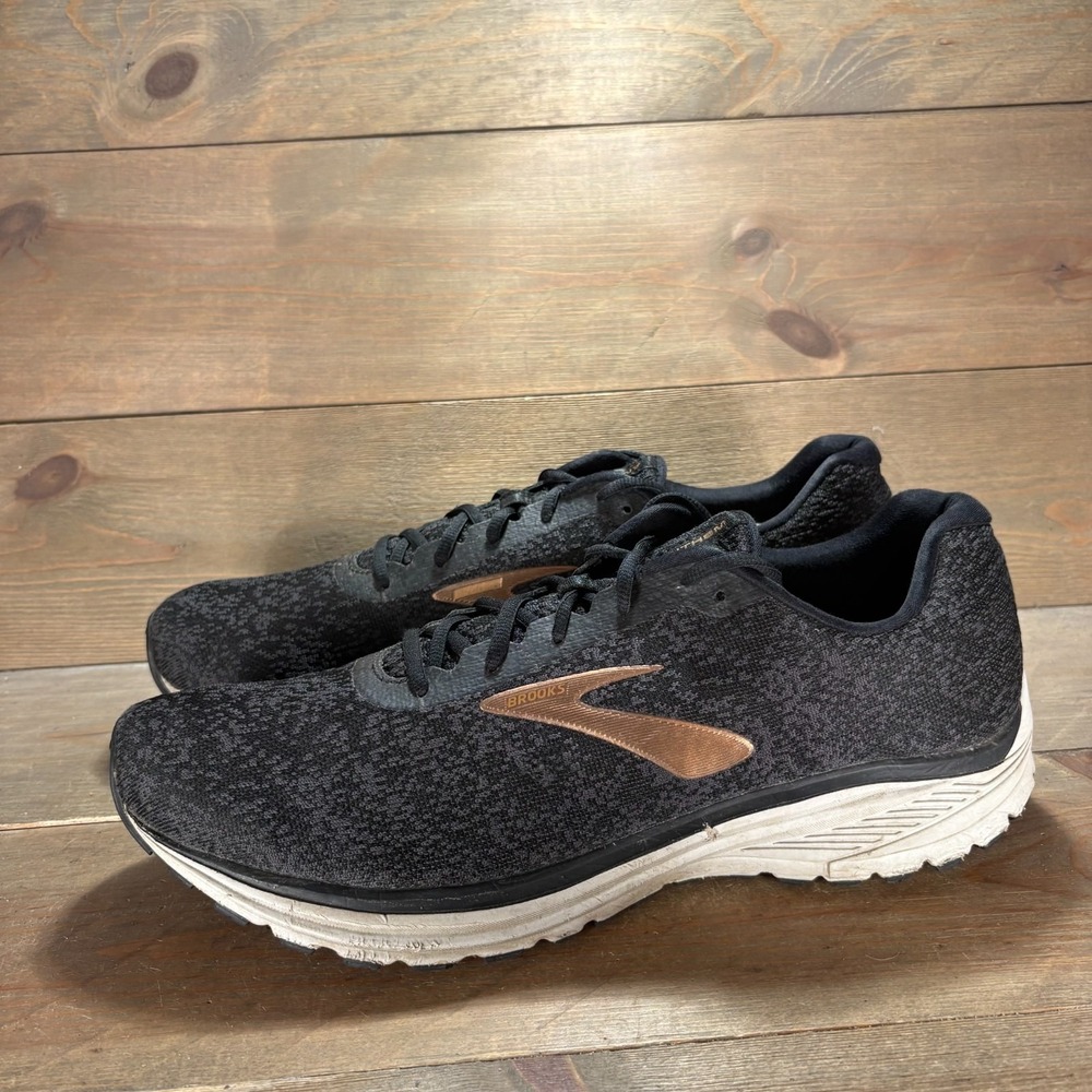 Brooks Anthem 2 Mens size 14 shoes Black Lightweight Cushioned Running sneakers